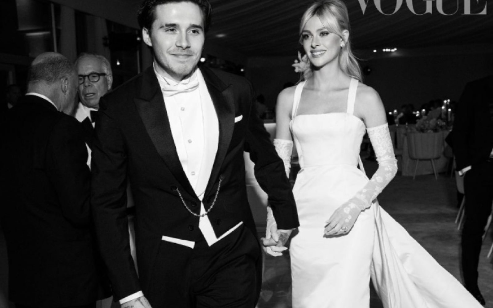 Tako je bila videti sanjska poroka Brooklyna in Nicole