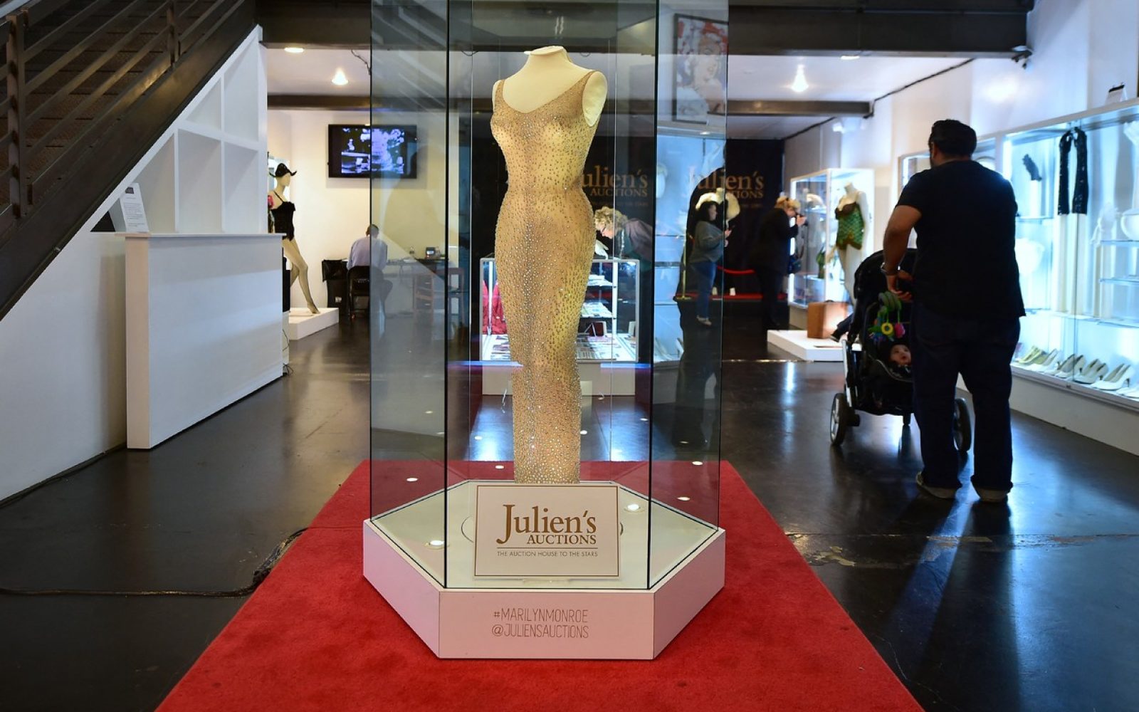 Marilyn Monroe, obleka, muzej