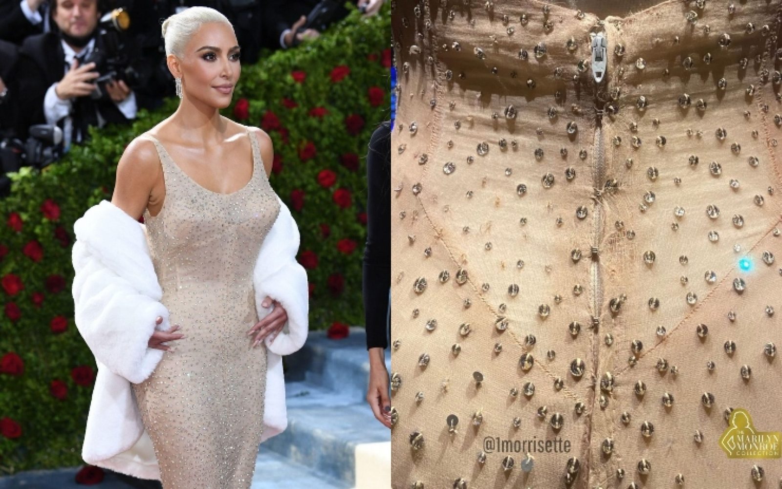 Muzej razkril, če je Kim res uničila obleko Marilyn Monroe