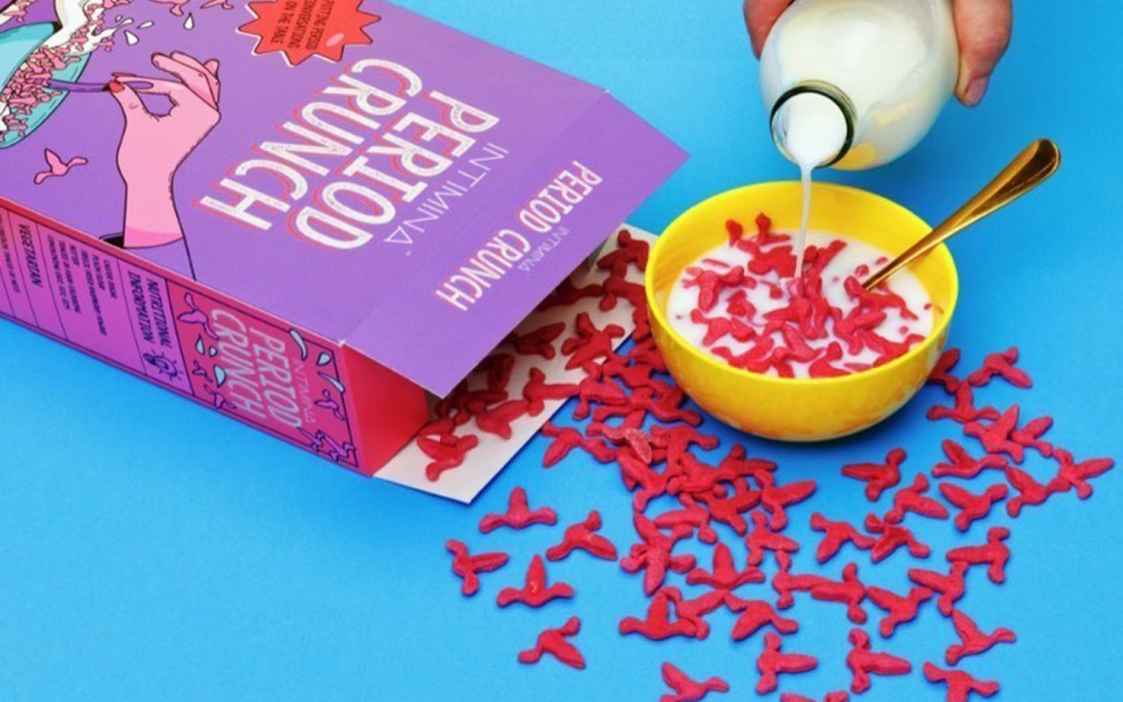 Kosmiči v obliki maternice, ki širijo pomembno sporočilo