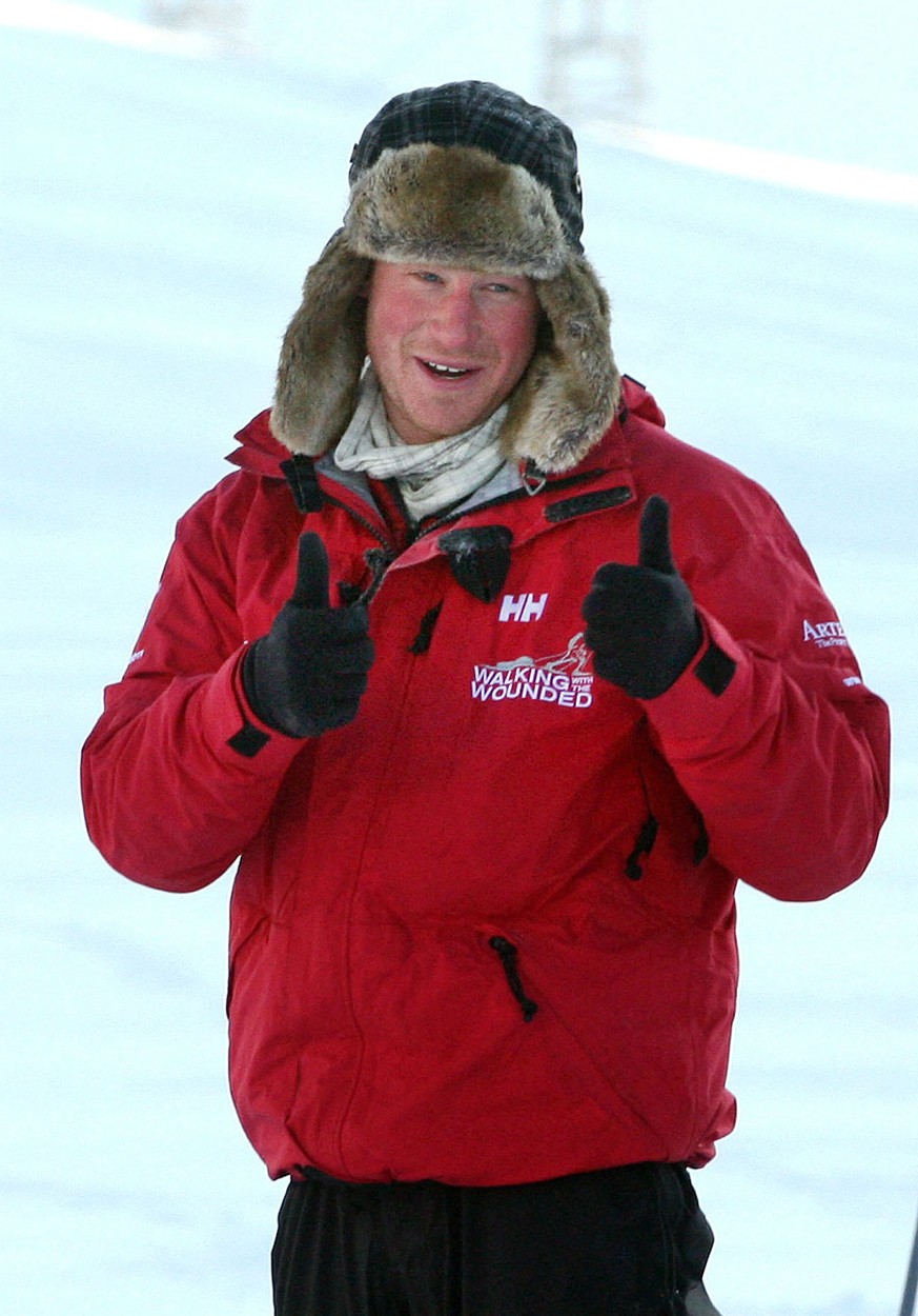 princ Harry na Severnem polu