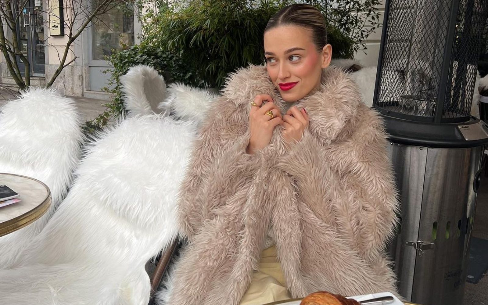 Kombinacija tedna: krznen plašč