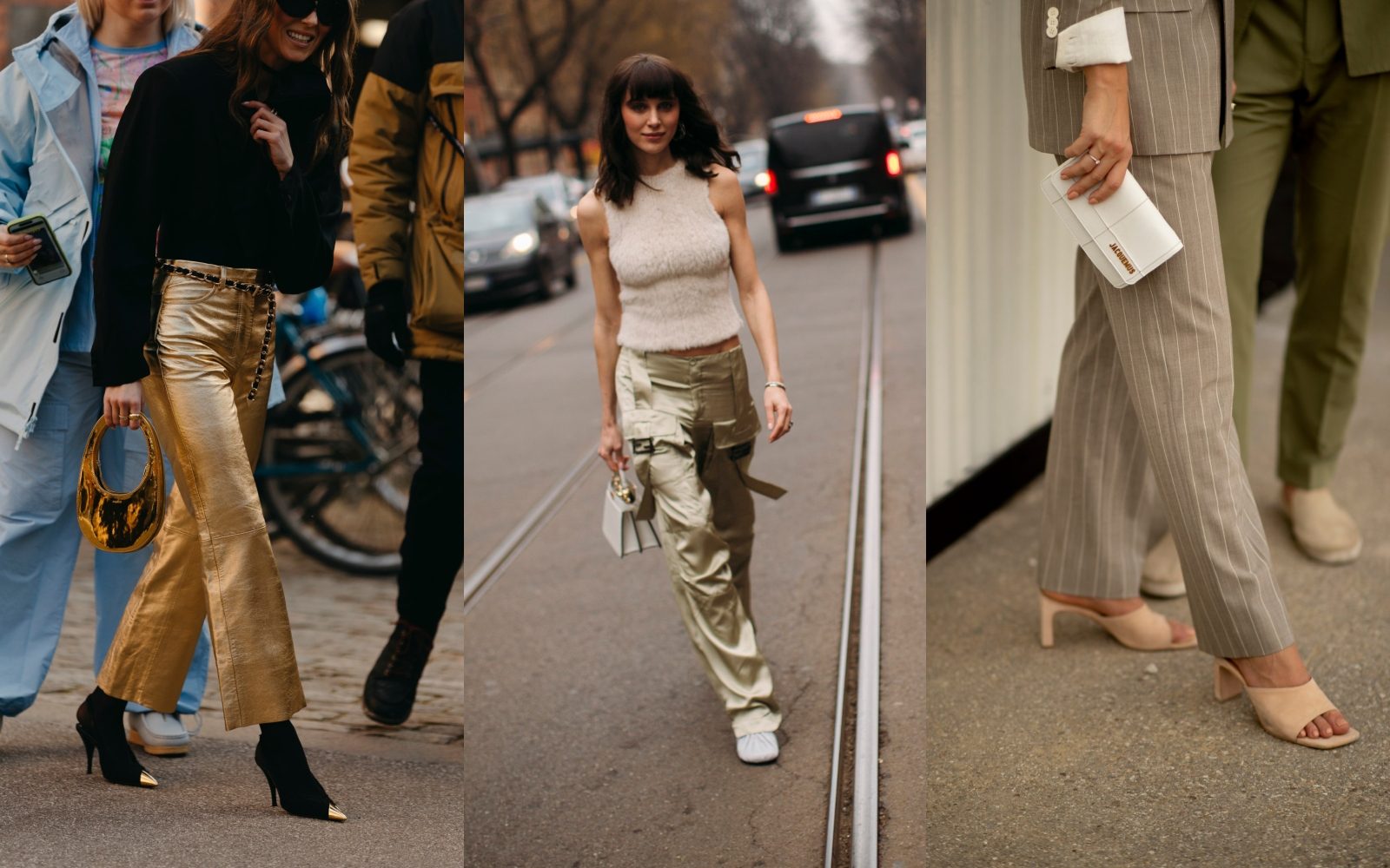 6 velikih trendov hlač: od kargo do srebrnih modelov