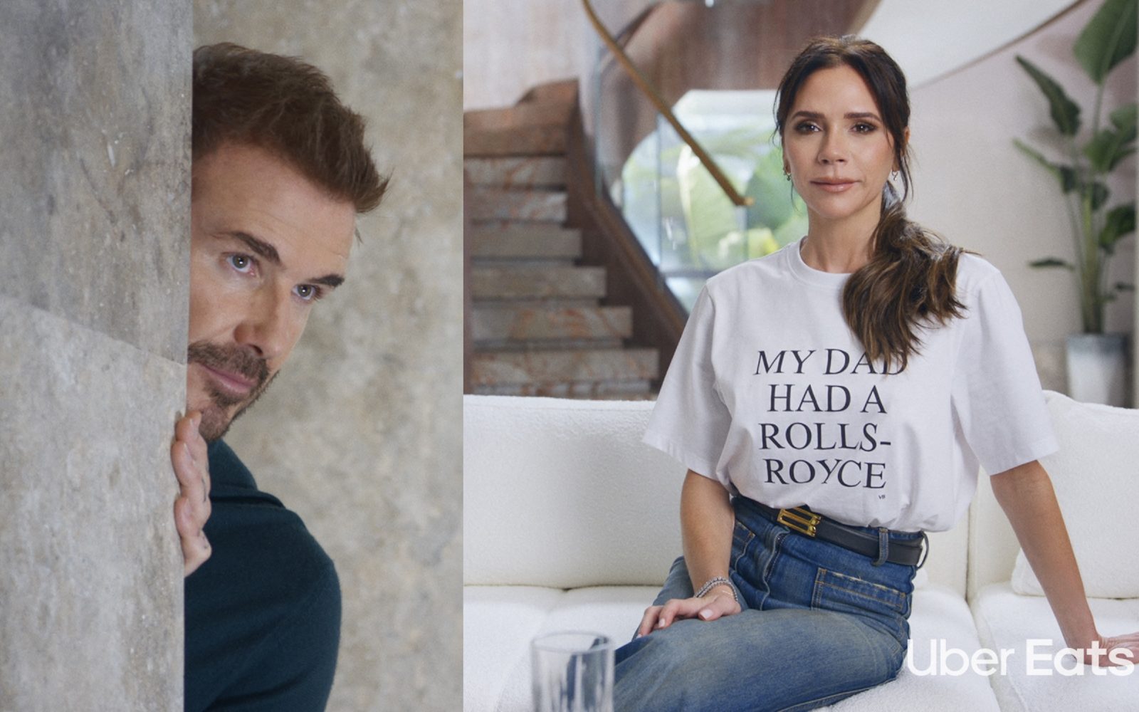 Zakonca Beckham spet dokazala, da se znata šaliti na svoj račun