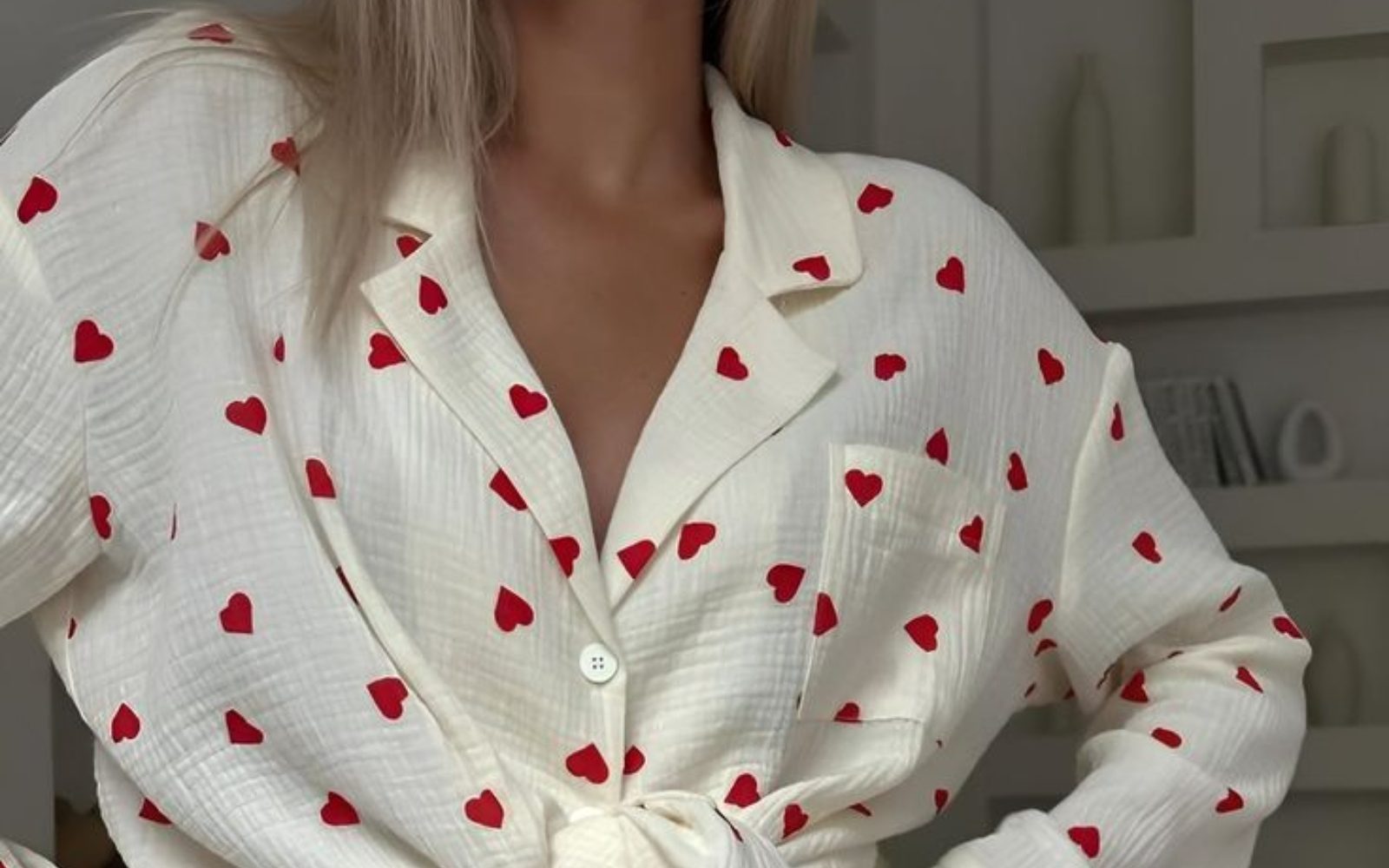 Izbrali smo najlepše pižame s srčki, ki so popolne za valentinovo