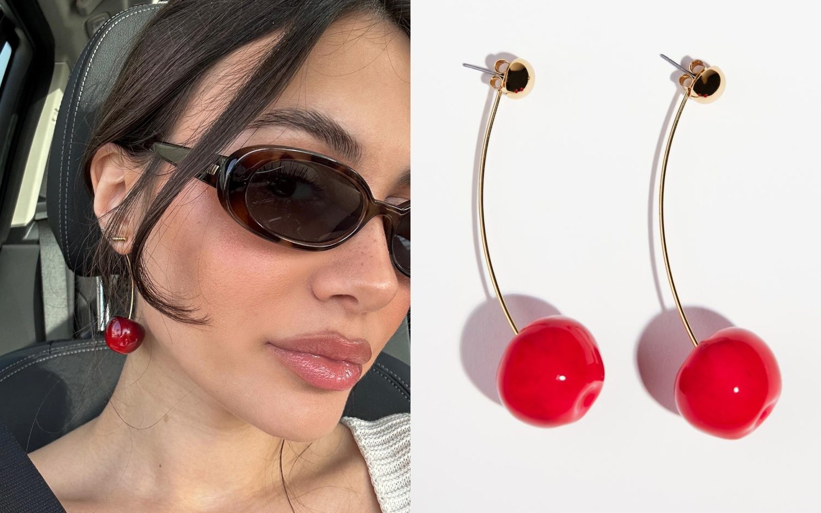 Našli smo cenejšo različico priljubljenih uhanov Jacquemus!